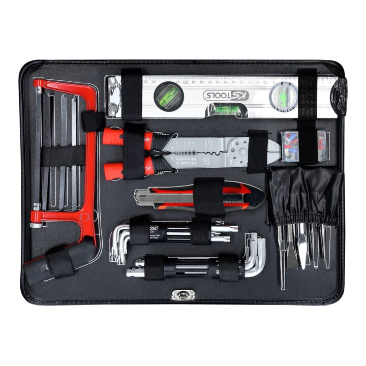 Coffre à outils KS Tools 1/4"+1/2" 127 pcs.