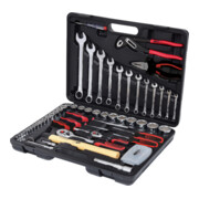 Coffre à outils KS Tools 1/4"+1/2" 88 pièces