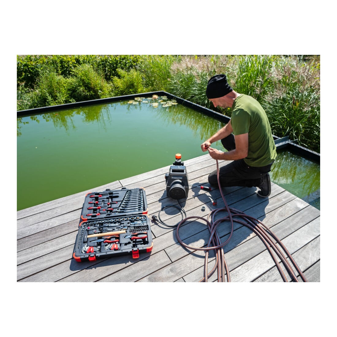 Coffre à outils universel Vigor V2542 143 pièces