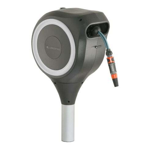 Coffre à tuyaux de jardin RollUp S GARDENA (blanc) 15 m