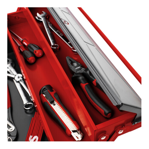 Coffre &agrave; outils vide STIER LxlxH 600x190x200 mm