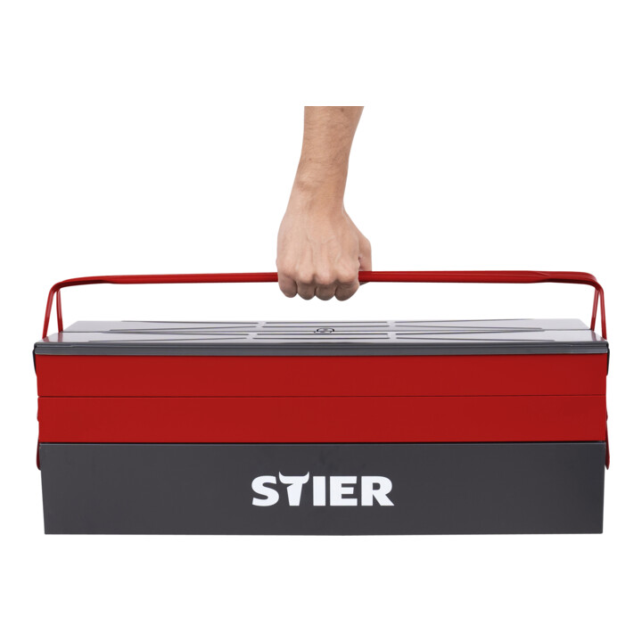 Coffre &agrave; outils vide STIER LxlxH 600x190x200 mm