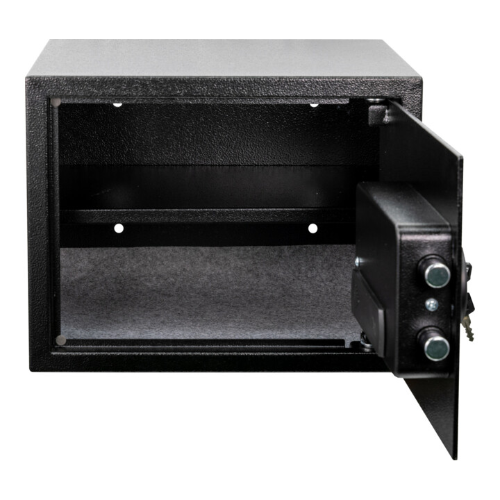 Coffre-fort pour documents STIER, dimensions extérieures 300x380x300 mm