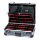 Coffret à outils en aluminium, 460x340x165mm, 2 panneaux à outils verrouillables-1