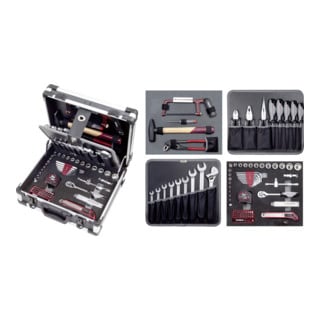 Coffret à outils Kraftwerk B143, 1/4"+ 3/8", 102 pcs.