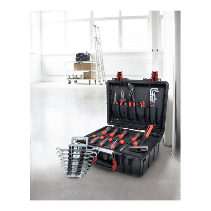 Coffret à outils Wiha Basic Set L mechanic 46 pcs.