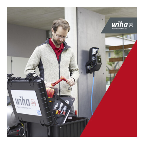 Coffret à outils Wiha XL eMobility pour véhicules hybrides et électriques, 70 pièces