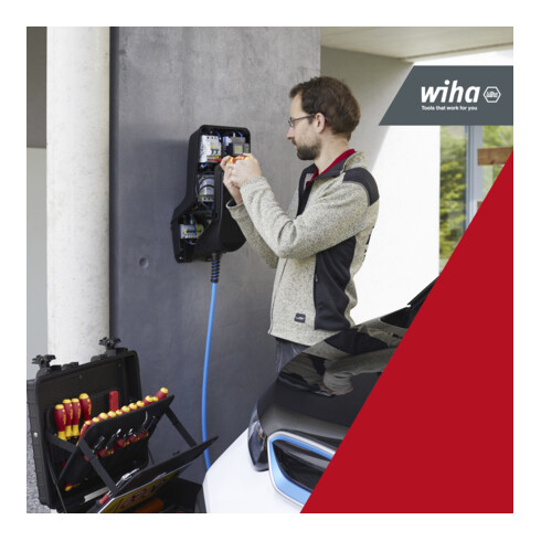 Coffret à outils Wiha XL eMobility pour véhicules hybrides et électriques, 70 pièces