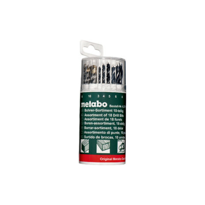 Coffret d'assortiment de forets Metabo 18 pcs