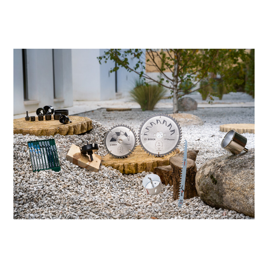 Coffret de 11 scies-trépans