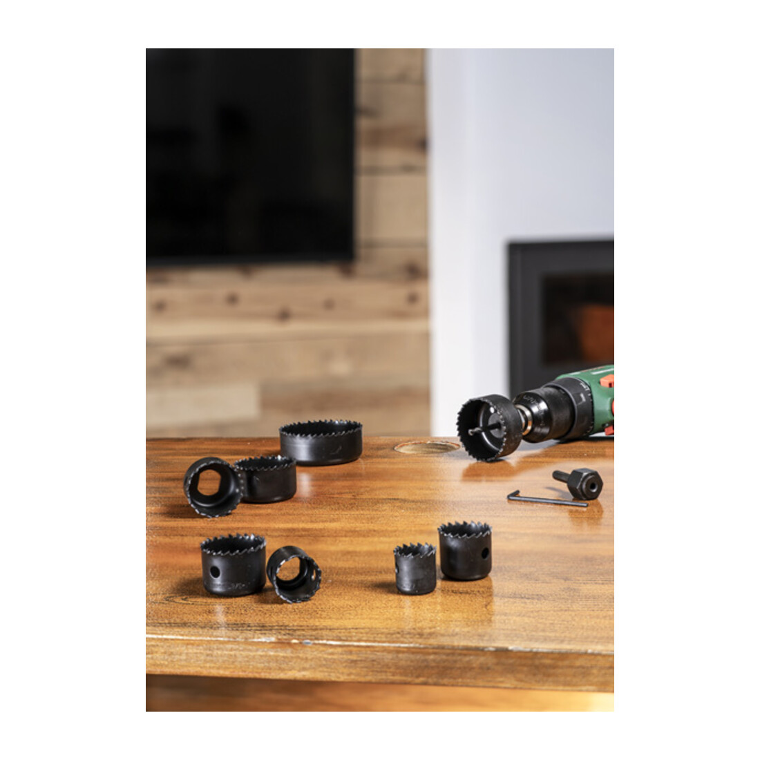 Coffret de 11 scies-trépans
