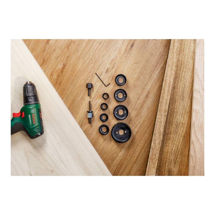 Coffret de 11 scies-trépans