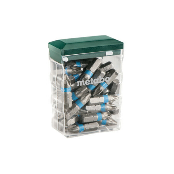 Coffret de 25 embouts PZ 2, « SP » metabo