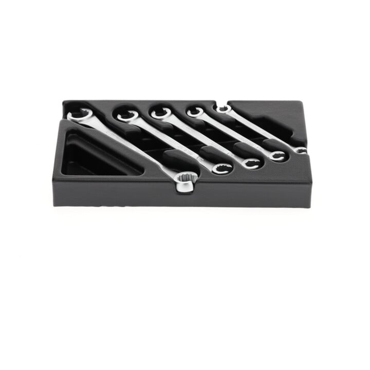 Coffret de clés à double panneton Gedore, ouvert, en module 1/3 ES