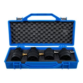 Coffret de diagnostic de compresseur turbo avec manomètres 55 - 60 - 65 - 70 mm BGS