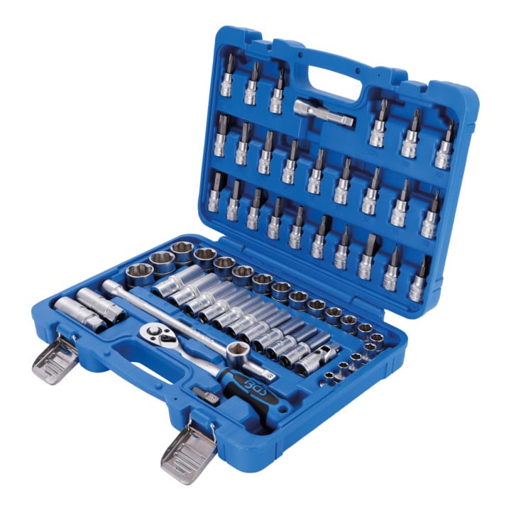 Coffret de douilles 10 mm (3/8") 61 pièces BGS