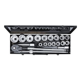 Coffret de douilles 20 mm (3/4") 19 - 50 mm 20 pièces BGS Do it yourself
