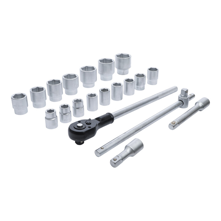 Coffret de douilles 20 mm (3/4") 19 - 50 mm 20 pièces BGS Do it yourself