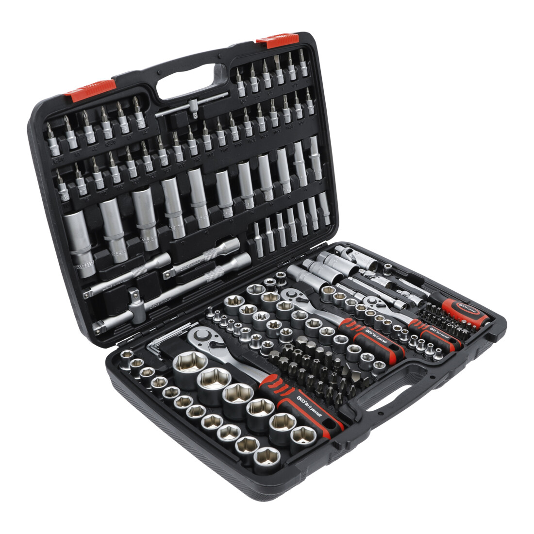 Coffret de douilles | 6,3 mm (1/4") / 10 mm (3/8") / 12,5 mm (1/2") | 172 pièces BGS Do it yourself