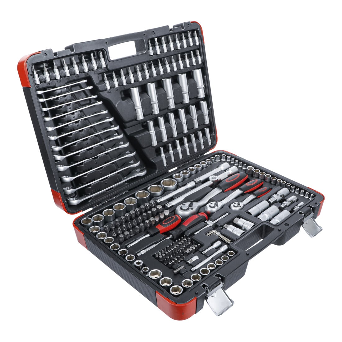 Coffret de douilles 6,3 mm (1/4") / 10 mm (3/8") / 12,5 mm (1/2") 216 pièces BGS Do it yourself