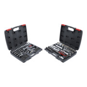 Coffret de douilles 6,3 mm (1/4") + 12,5 mm (1/2") en pouces 174 pièces BGS Do it yourself-3