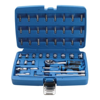 Coffret de douilles 6,3 mm (1/4") 46 pièces BGS