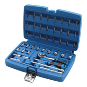 Coffret de douilles 6,3 mm (1/4") 46 pièces BGS-4
