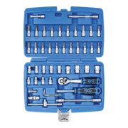 Coffret de douilles 6,3 mm (1/4") 46 pièces BGS-4