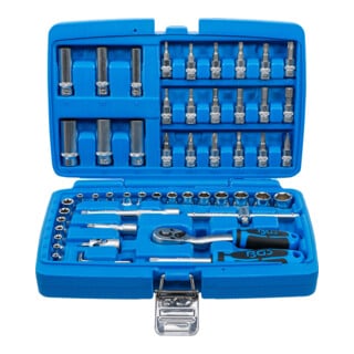 Coffret de douilles 6,3 mm (1/4") 53 pièces BGS