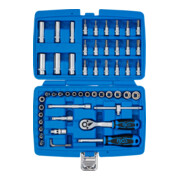 Coffret de douilles 6,3 mm (1/4") 53 pièces BGS-2