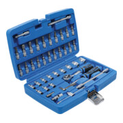 Coffret de douilles 6,3 mm (1/4") en pouces 46 pièces BGS-5