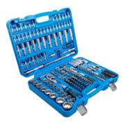 Coffret de Douilles Gear Lock 6,3 mm (1/4") / 10 mm (3/8") / 12,5 mm (1/2") 192 pièces Kraftmann-4
