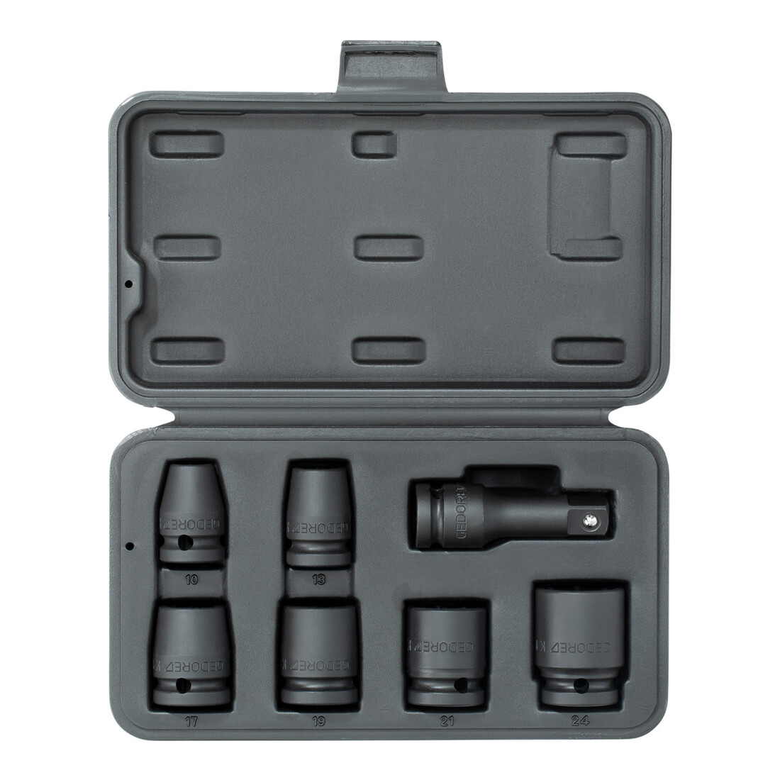Coffret de douilles impact 1/2" Gedore K 19-007 10-24 mm