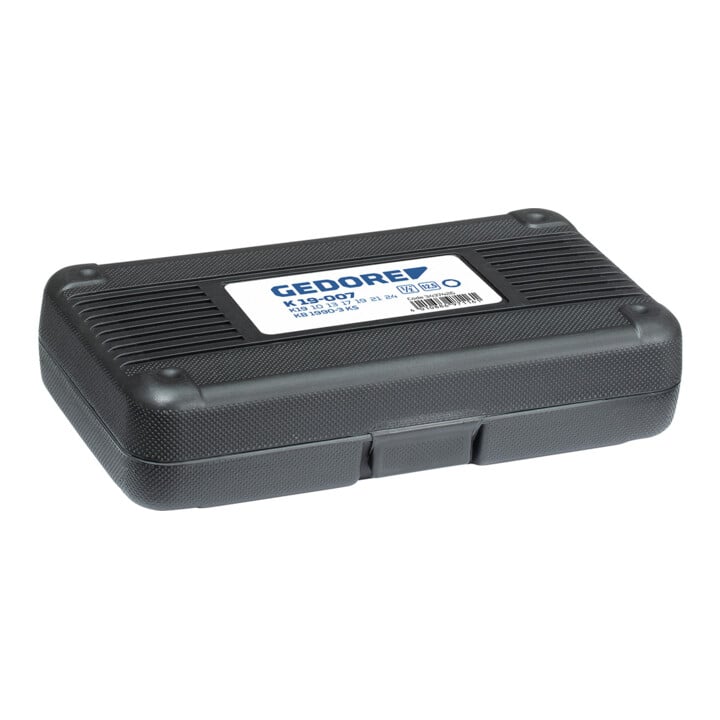 Coffret de douilles impact 1/2" Gedore K 19-007 10-24 mm