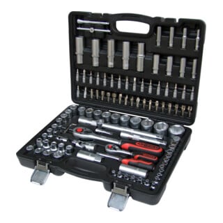Coffret de douilles KS Tools 1/4"+1/2" 108 pièces