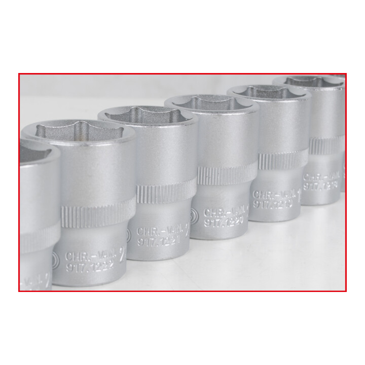 Coffret de douilles KS Tools 1/4"+3/8"+1/2", 179 pcs