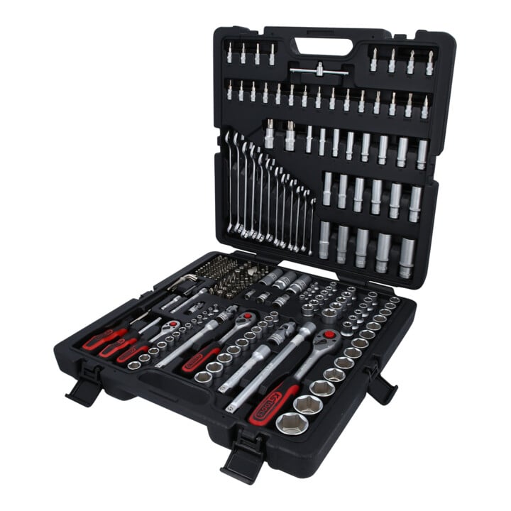 Coffret de douilles KS Tools 1/4"+3/8"+1/2"  216 pièces