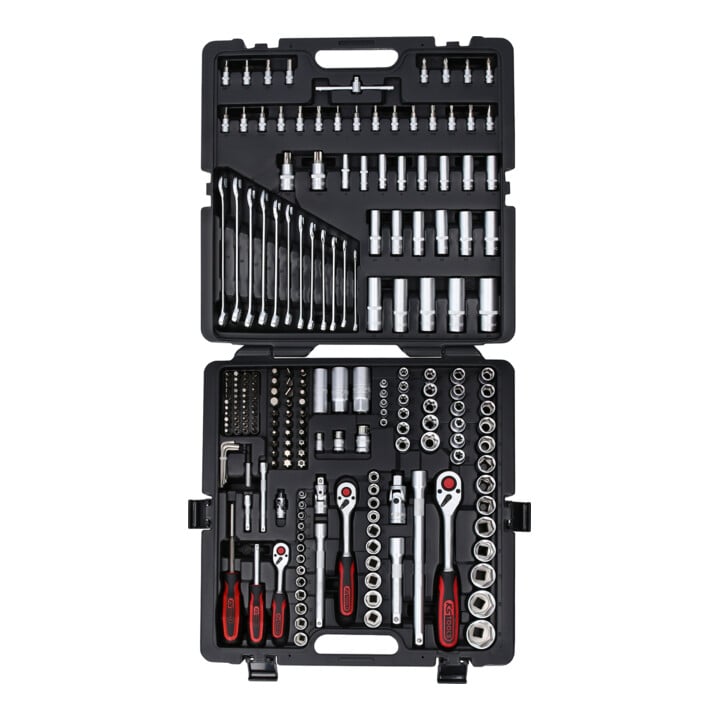 Coffret de douilles KS Tools 1/4"+3/8"+1/2"  216 pièces