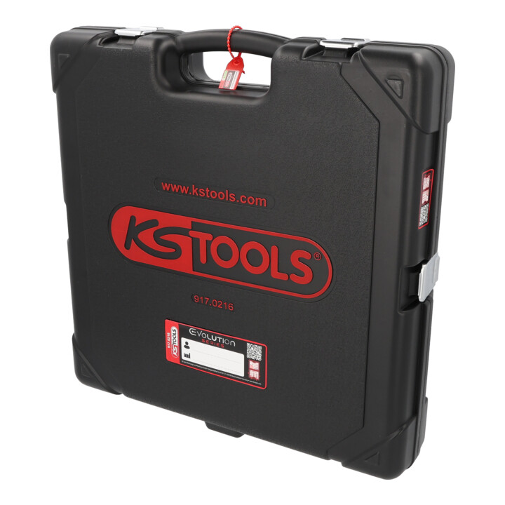 Coffret de douilles KS Tools 1/4"+3/8"+1/2"  216 pièces
