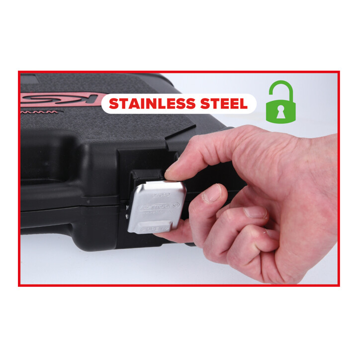 Coffret de douilles KS Tools 1/4" + 3/8" + 1/2", 255 pièces