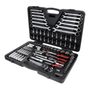 Coffret de douilles KS Tools 1/4"+3/8"+1/2" CHROMEplus, 124 pièces