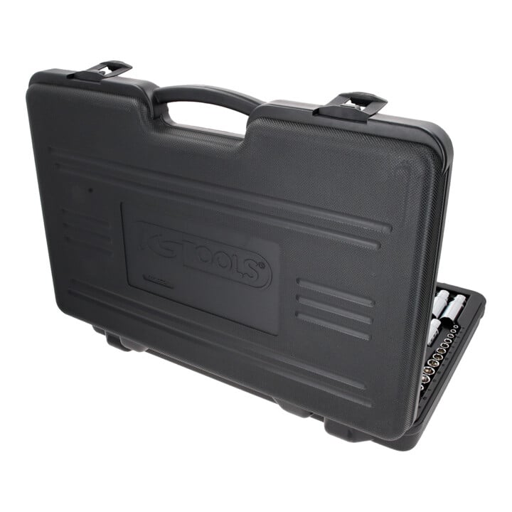 Coffret de douilles KS Tools 1/4"+3/8"+1/2" CHROMEplus, 124 pièces