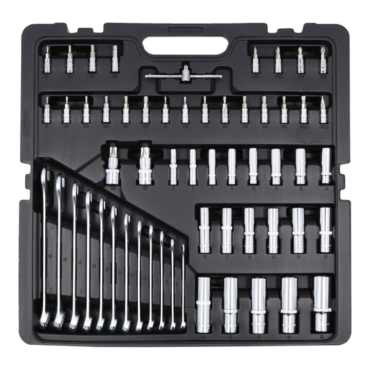 Coffret de douilles KS Tools 1/4"+3/8"+1/2" CHROMEplus 216 pièces