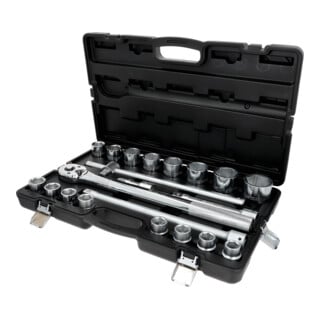 Coffret de douilles KS Tools 6 pans 3/4"  21 pcs.