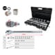 Coffret de douilles KS Tools 6 pans 3/4"  21 pcs.