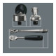 Coffret de douilles métalliques Wera 8100 SB 8 Zyklop, levier d'interrupteur, entraînement 3/8", 29 pièces, métrique-5