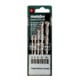 Coffret de forets à béton classic, 5 pièces metabo