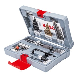 Coffret de forets et embouts de vissage Premium X-Line 49 pièces