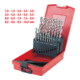 Coffret de forets étagés HSS TiN, en box PVC, 19 pcs. 1-10mm