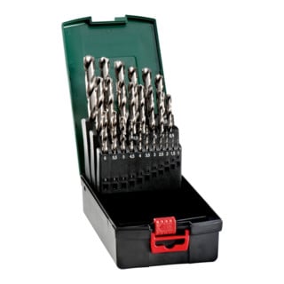 Coffret de forets HSS-G, 25 pièces metabo